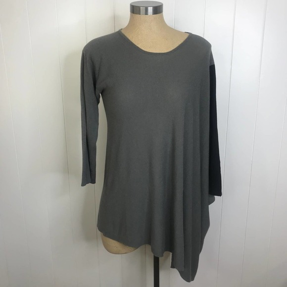 Bitte Kai Rand Gray and Black Asymetrical Tunic SZ 2 - Picture 6 of 6